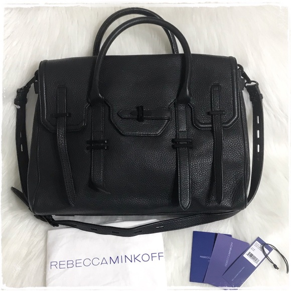 Rebecca Minkoff Handbags - Rebecca Minkoff Large Jules Satchel - Black